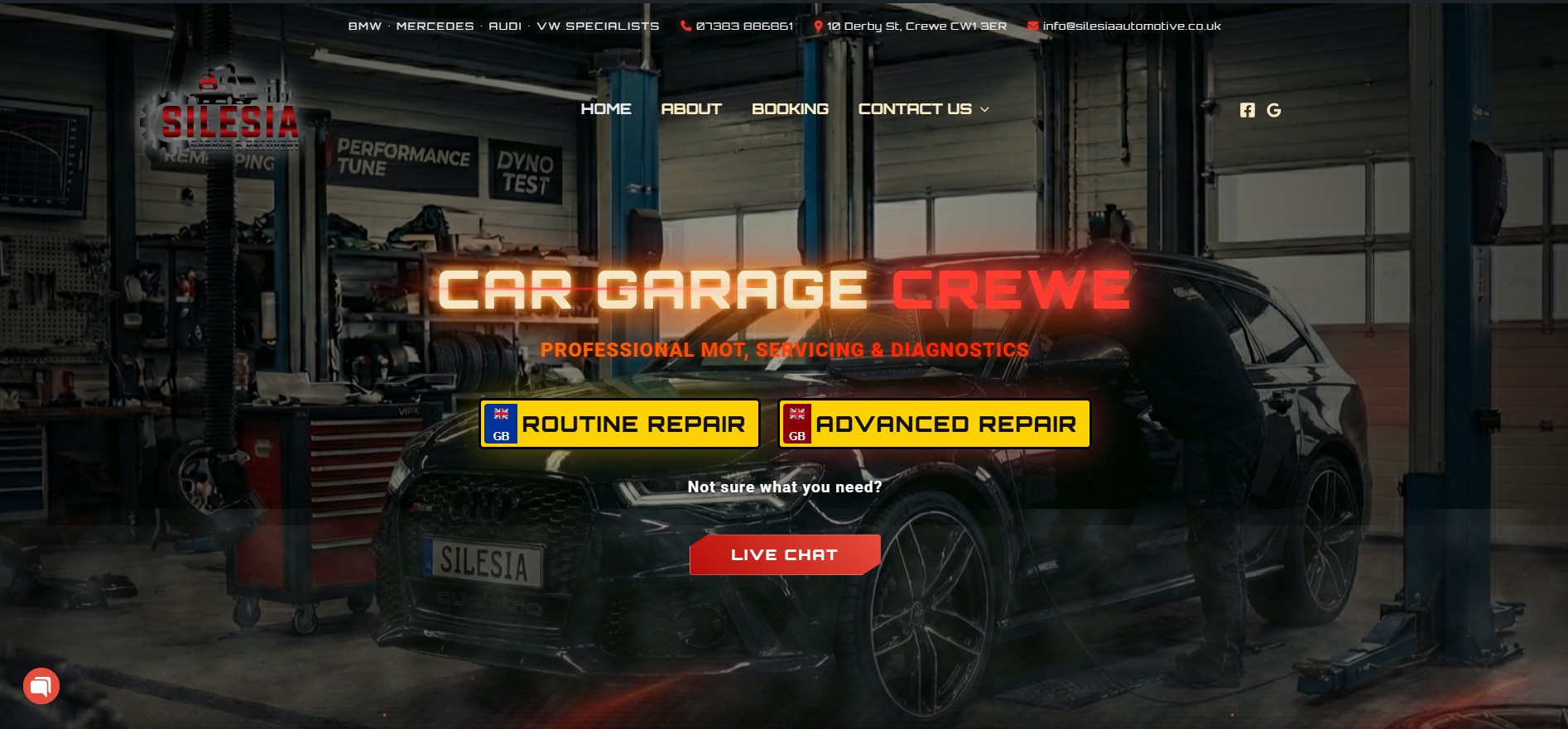 Car Garage Crewe