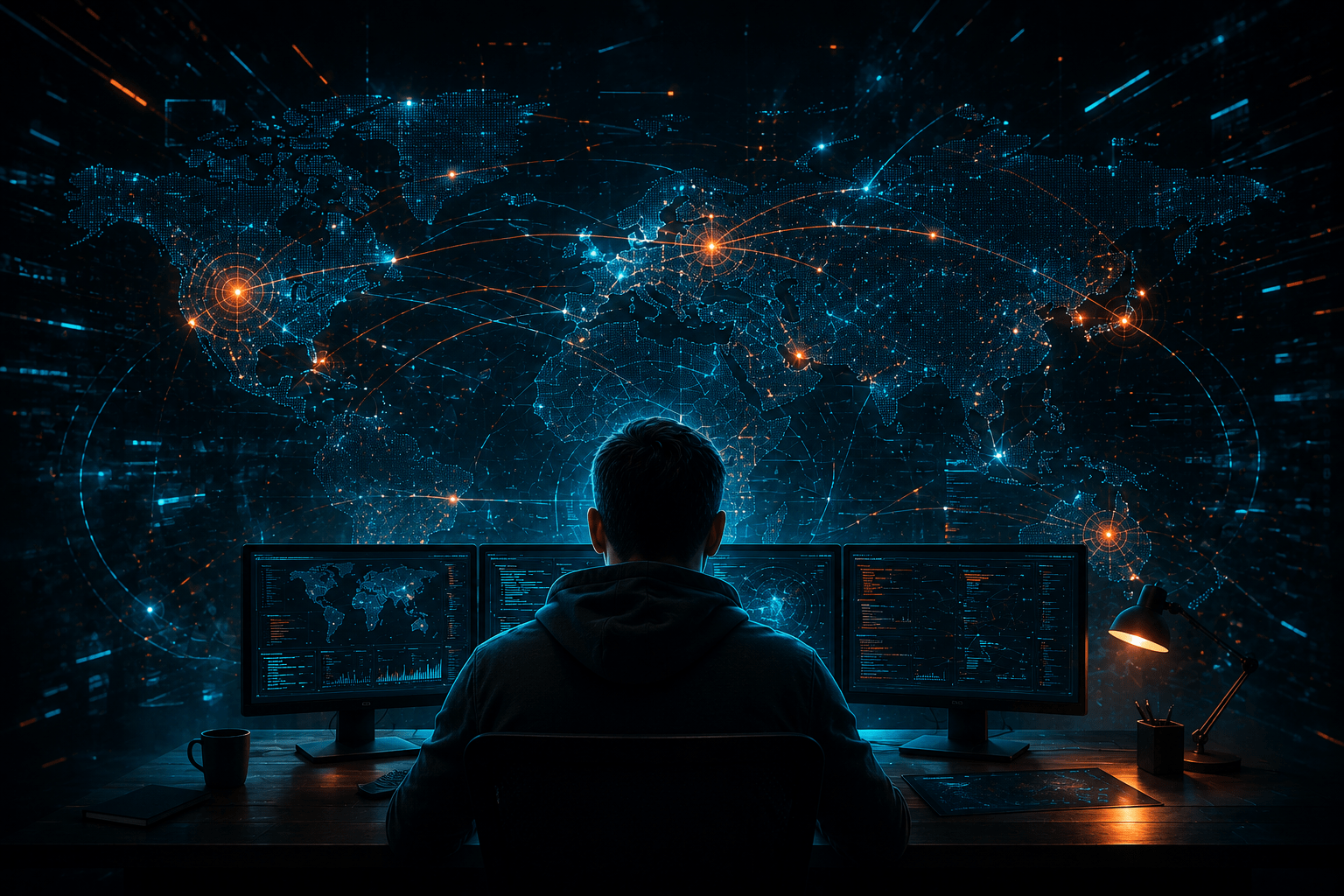 Cybersecurity training operations map