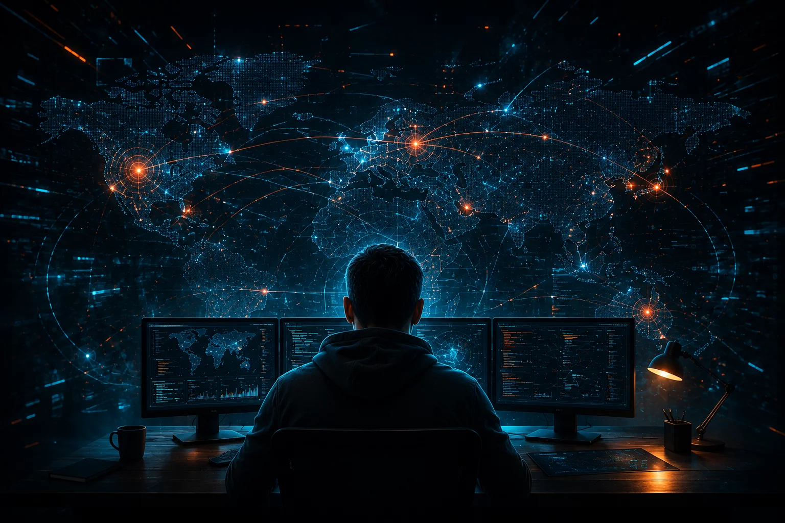 Cybersecurity training operations map